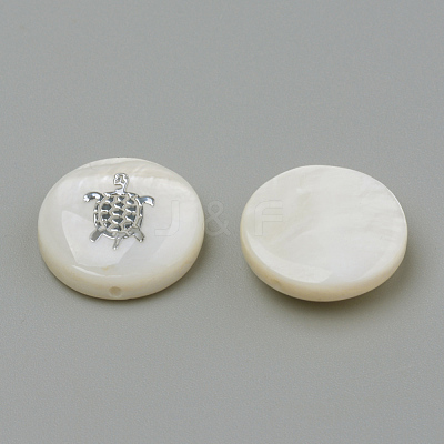 Natural Freshwater Shell Beads SHEL-Q011-005P-1