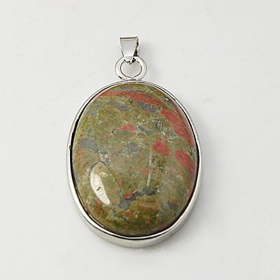 Gemstone Pendants G-G077-M-1