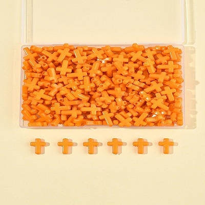 200Pcs Opaque Acrylic Beads SACR-FS0001-39A-1