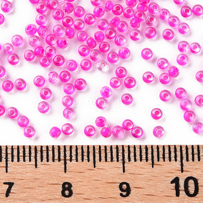 11/0 Grade A Transparent Glass Seed Beads X-SEED-N001-D-207-1