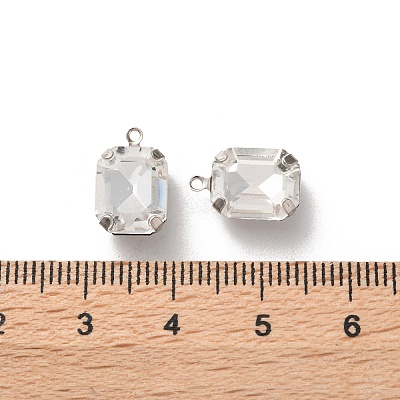 Rhinestone Pendants RGLA-P038-02P-06-1