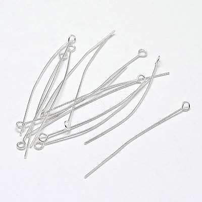 925 Sterling Silver Eye Pins STER-F018-02H-01-1