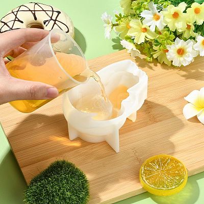 Cat Shape Candle Holder Silicone Molds ST-CJ0043-044-1
