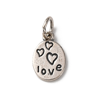 925 Streling Silver Pendants STER-P070-04AS-1