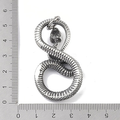 316 Surgical Stainless Steel Pendants STAS-E212-25A-AS-1