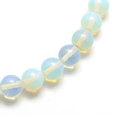 Opal Round Beads Strands G-O047-08-10mm-1