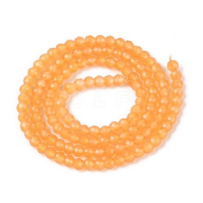 Imitation Jade Glass Beads Strands GLAA-T028-3mm-11C-1