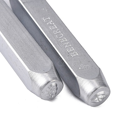 Iron Metal Stamps AJEW-L060-03A-1