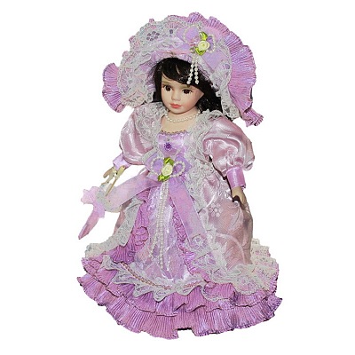 Porcelain Doll Display Ornaments DOLL-PW0001-412B-1