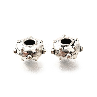Tibetan Style Alloy Beads TIBE-L008-22AS-1