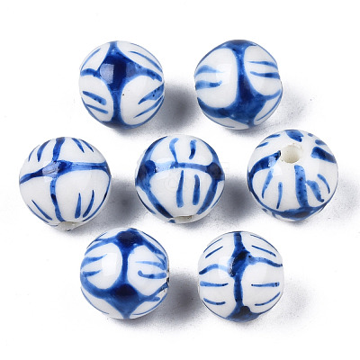 Handmade Porcelain Beads PORC-Q212-12mm-1-1