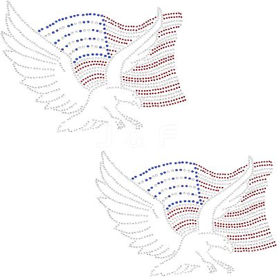 Glitter Hotfix Rhinestone DIY-WH0259-95-1