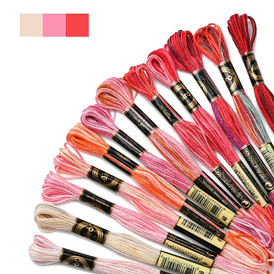 6-Ply Polyester Embroidery Floss OCOR-FZ0001-01G-1