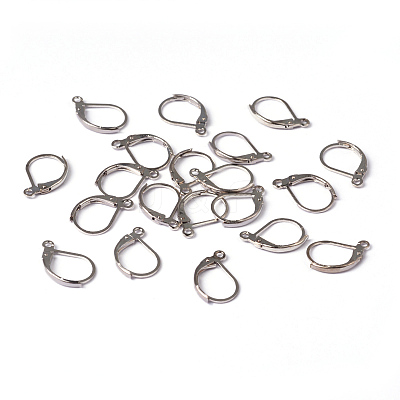 Brass Leverback Earring Findings EC223-1