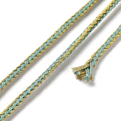 14M Two Tone Polyester Braided Cord OCOR-G015-02A-30-1