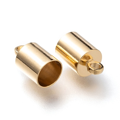 Brass Cord Ends KK-H759-41G-G-1