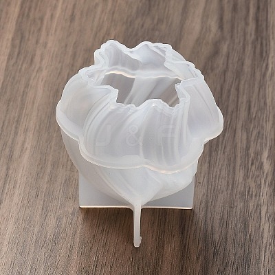 DIY Twist Teardrop Candle Silicone Molds LS-DIY-G113-06A-1