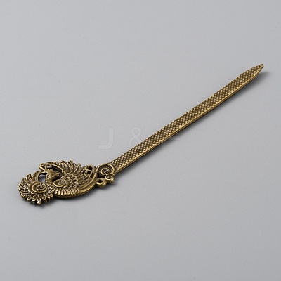 Alloy Phoenix Hair Sticks MRMJ-WH0077-100I-AB-1