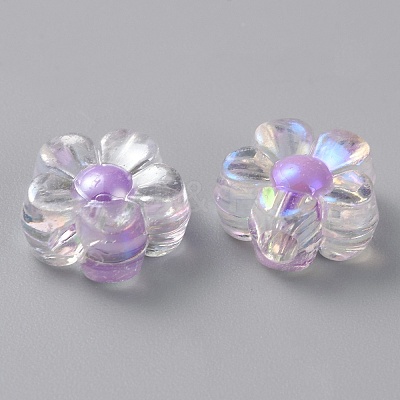 Transparent Acrylic Beads OACR-WH0032-13C-1
