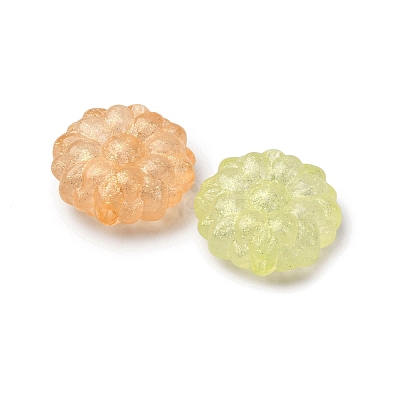 Luminous Transparent Acrylic Beads LACR-S001-15D-1