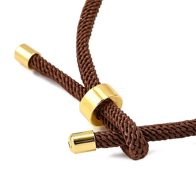 Braided Nylon Cord Bracelet Making MAK-A017-D03-21G-1