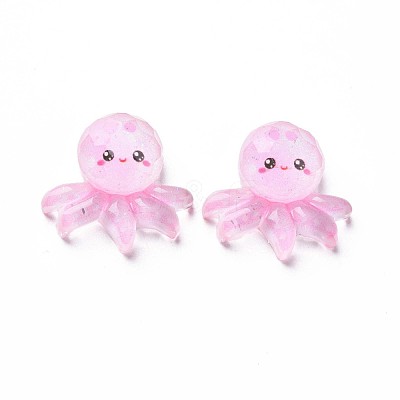 Transparent Epoxy Resin Cabochons CRES-S365-43-1