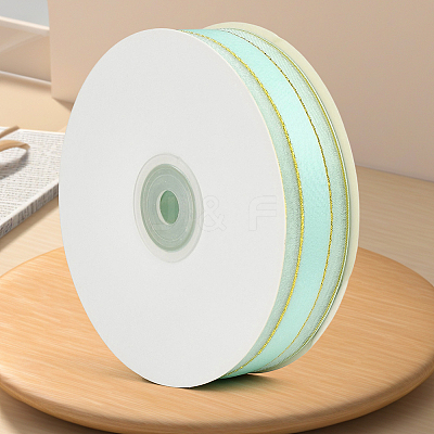 1Roll Solid Color Organza Ribbons ORIB-CY0001-03D-1
