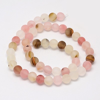 Tigerskin Glass Beads Strands G-D693-4mm-1