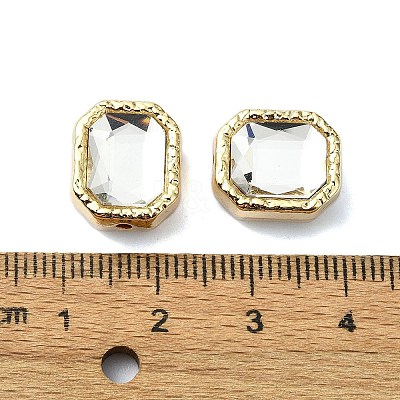 Rack Plating Alloy Beads PALLOY-Z004-03G-02-1