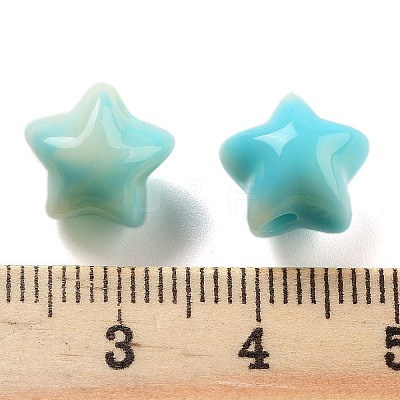 Acrylic Beads OACR-U005-04-1