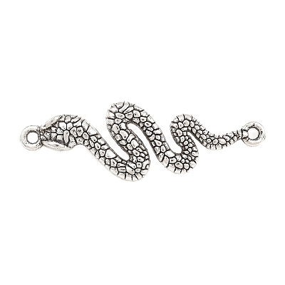 Tibetan Style Alloy Connector Charms TIBEP-F079-01AS-09-1