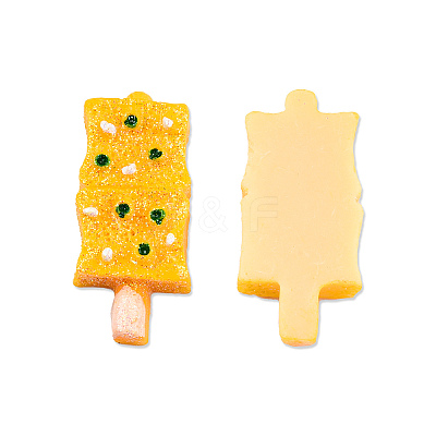 Opaque Resin Decoden Cabochons CRES-N021-164-1