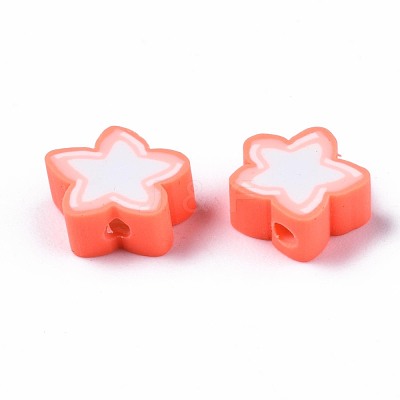 Handmade Polymer Clay Beads CLAY-N011-015G-1