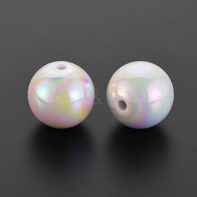 Opaque Acrylic Beads X-MACR-S370-D20mm-01-1
