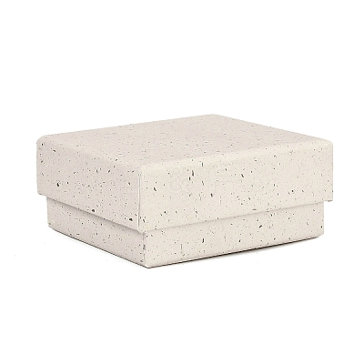Square Paper Jewelry Storage Boxes with Sponge Inside CON-I013-01C-1