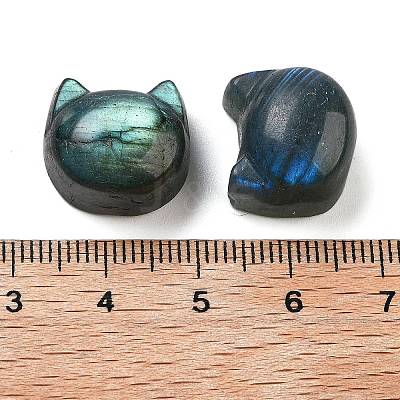 Natural Labradorite Cabochons G-C152-04-1