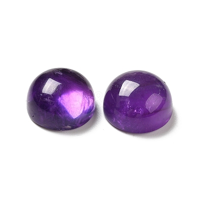Natural Amethyst Cabochons G-H282-05C-1