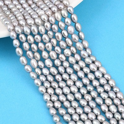 Natural Cultured Freshwater Pearl Beads Strands PEAR-F020-06-1