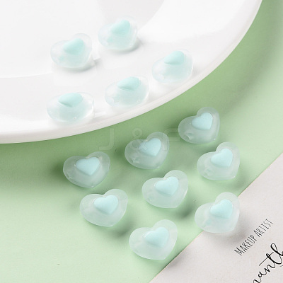 Transparent Acrylic Beads X-TACR-S152-08C-10-1
