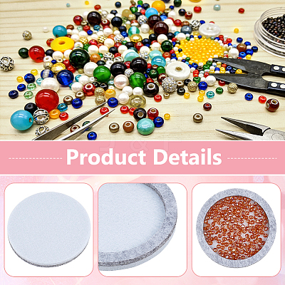 Felt Bead Design Board AJEW-WH0481-722A-1