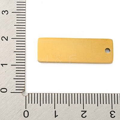 PVD Vacuum Plating 201 Stainless Steel Big Pendants STAS-L079-027L-G-1