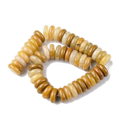 Natural Topaz Jade Beads Strands G-F743-01G-01-1