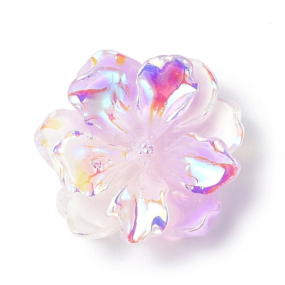Luminous Resin Cabochons RESI-E033-02B-1