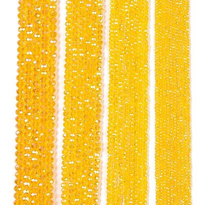 Electroplate Glass Beads Strands LS-EGLA-A044-T4mm-B05-1
