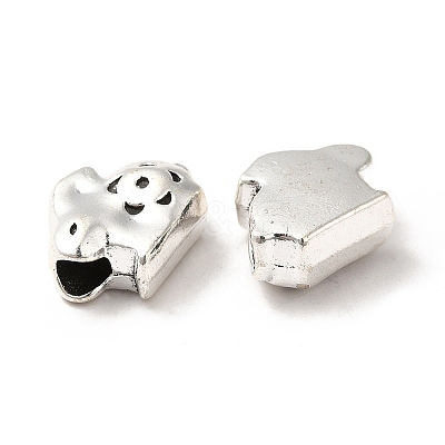 Tibetan Style Alloy Beads PALLOY-M198-05AS-1