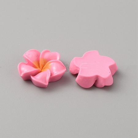 Opaque Resin Cabochons RESI-WH0036-10G-1