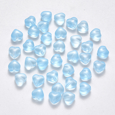 Imitation Jade Glass Beads X-GLAA-R211-02-A04-1