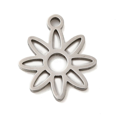 Non-Tarnish 304 Stainless Steel Charms STAS-S123-01P-10-1