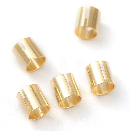 Brass Tube Beads LS-KK-Y003-74G-1