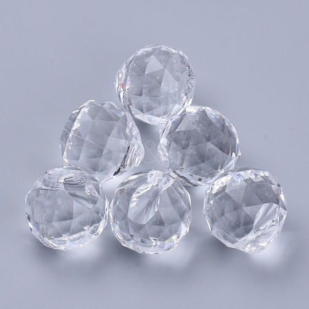 Transparent Acrylic Pendants TACR-Q261-A-V01-1